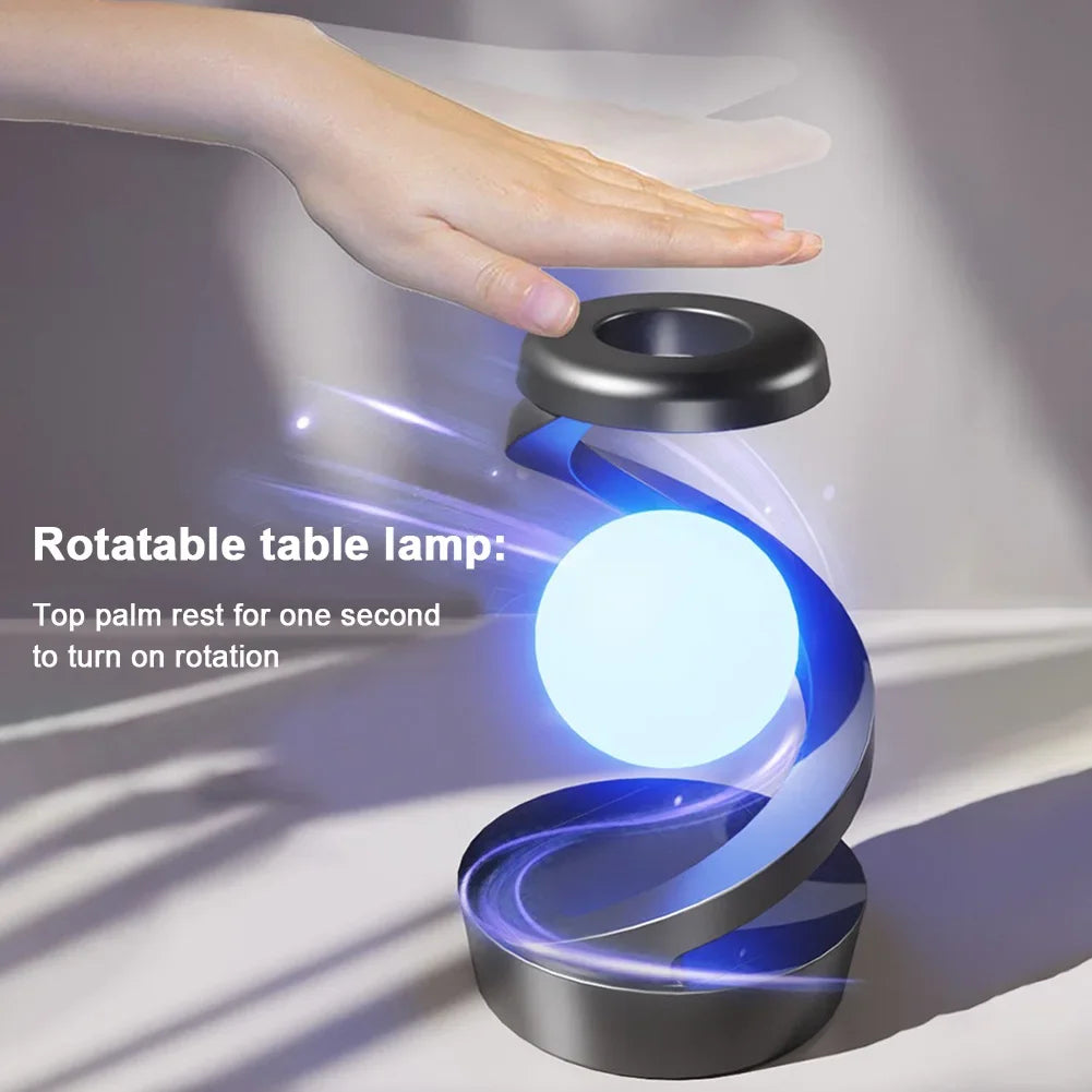 Levitating Ball Lamp with Wireless Charger Levitating Ball Lamp with Wireless Charger
